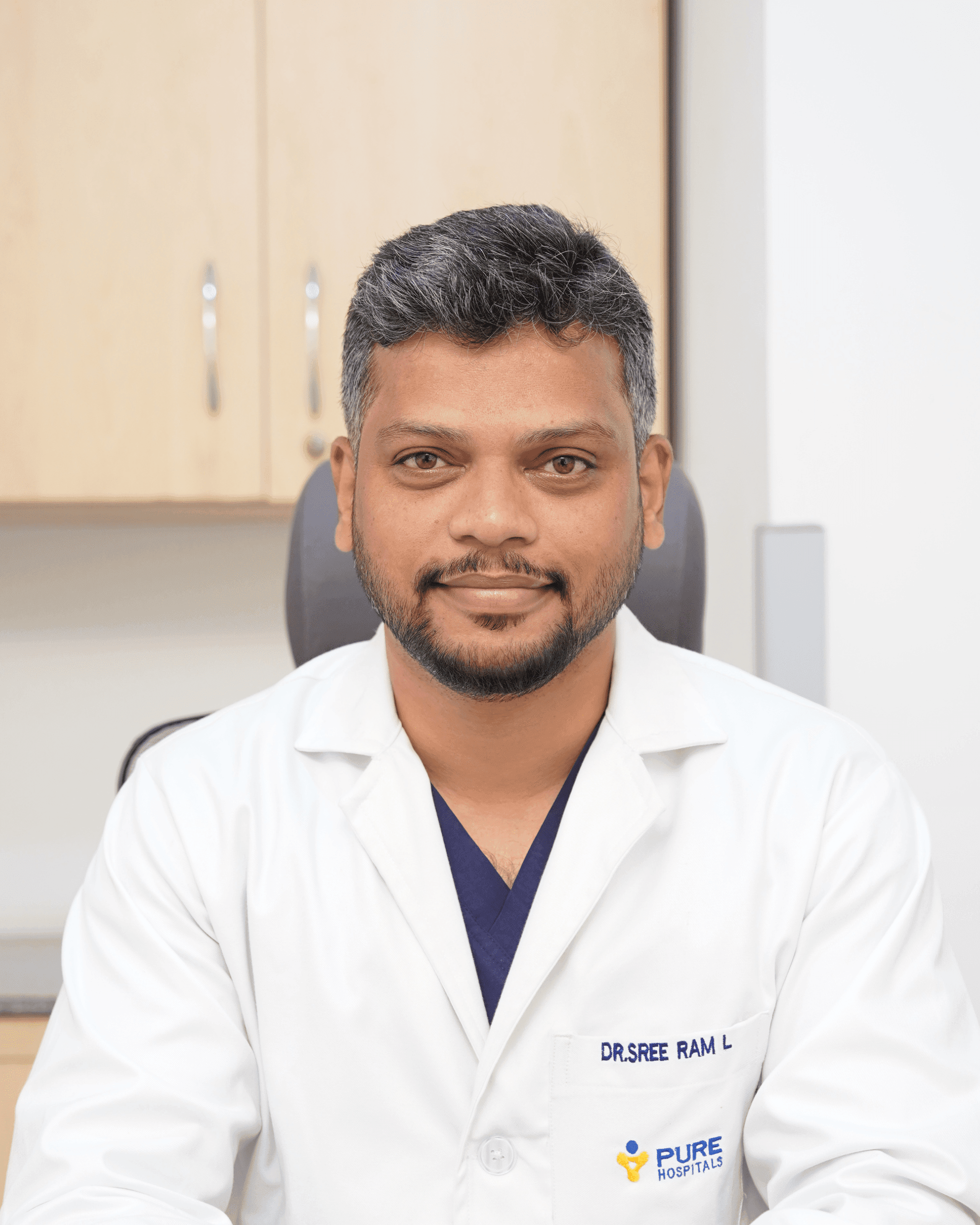Dr L Sreeram physiotherapist Pure Ortho Hospitals Sainikpuri Hyderabad