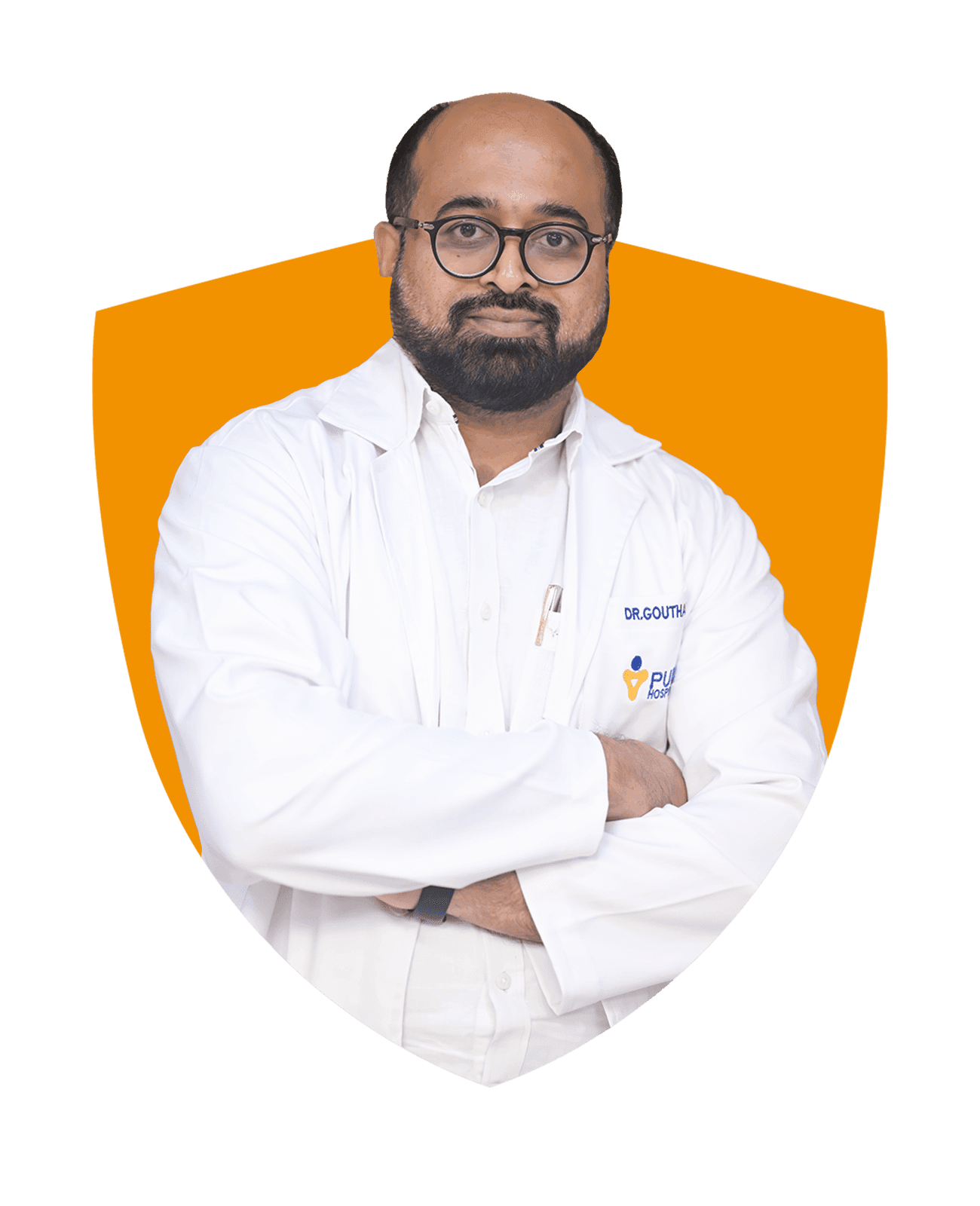 Dr Goutham Balachandra Reddy critical care specialist Pure Ortho Hospitals Sainikpuri Hyderabad