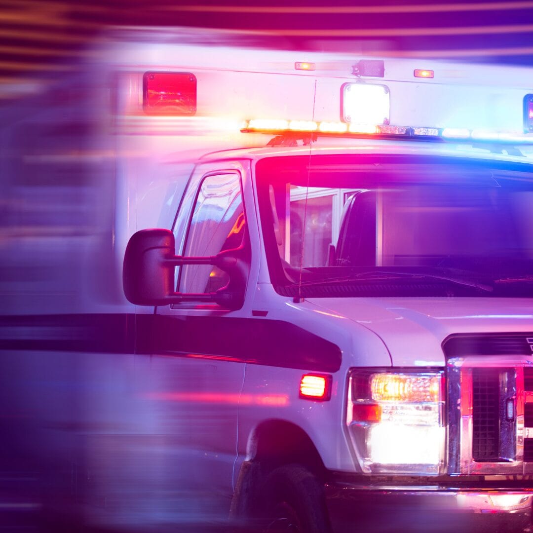 ACLS-equipped ambulance service Pure Ortho Hospitals Hyderabad
