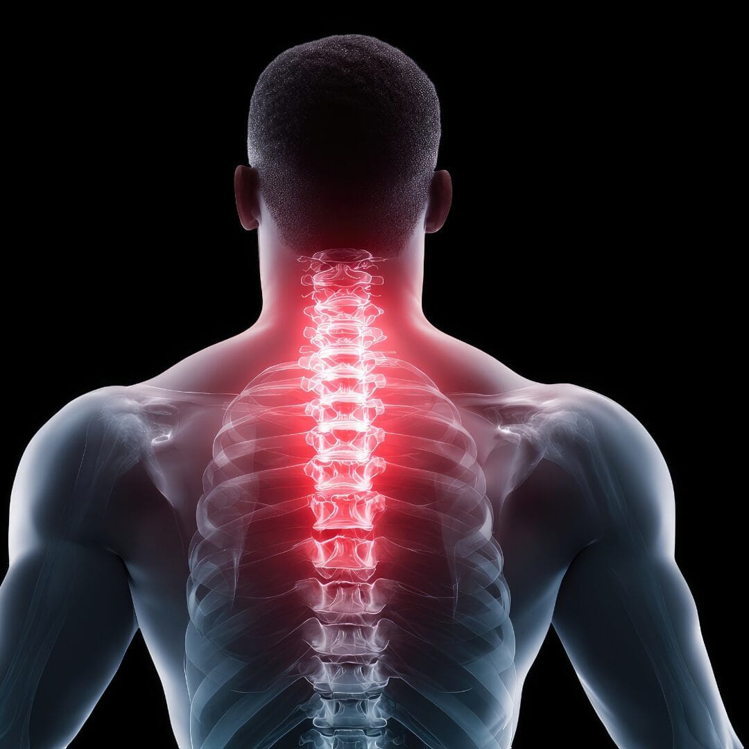 Tech neck syndrome from phone use - Pure Ortho Hospitals Hyderabad