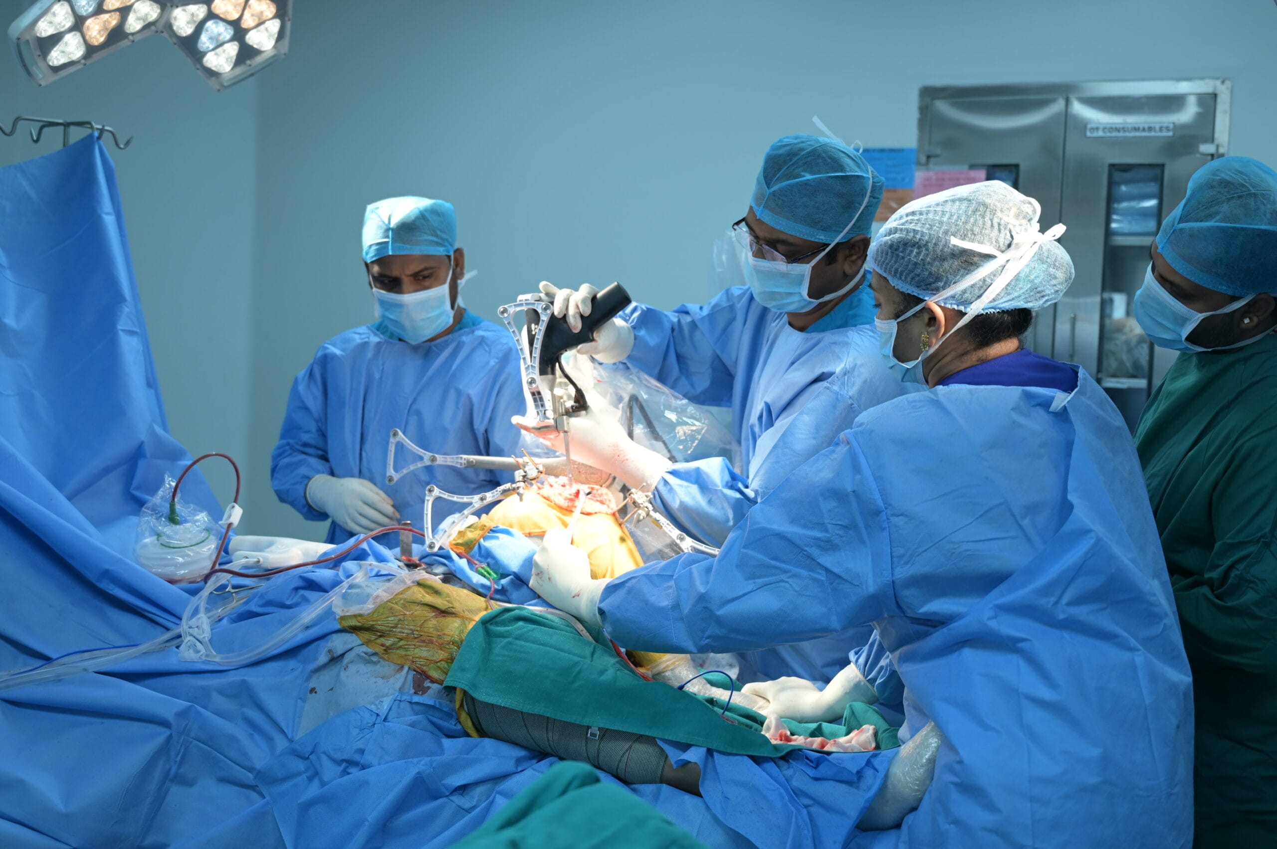 Robotic knee replacement 3D planning implant Pure Ortho Hospitals Hyderabad Sainikpuri
